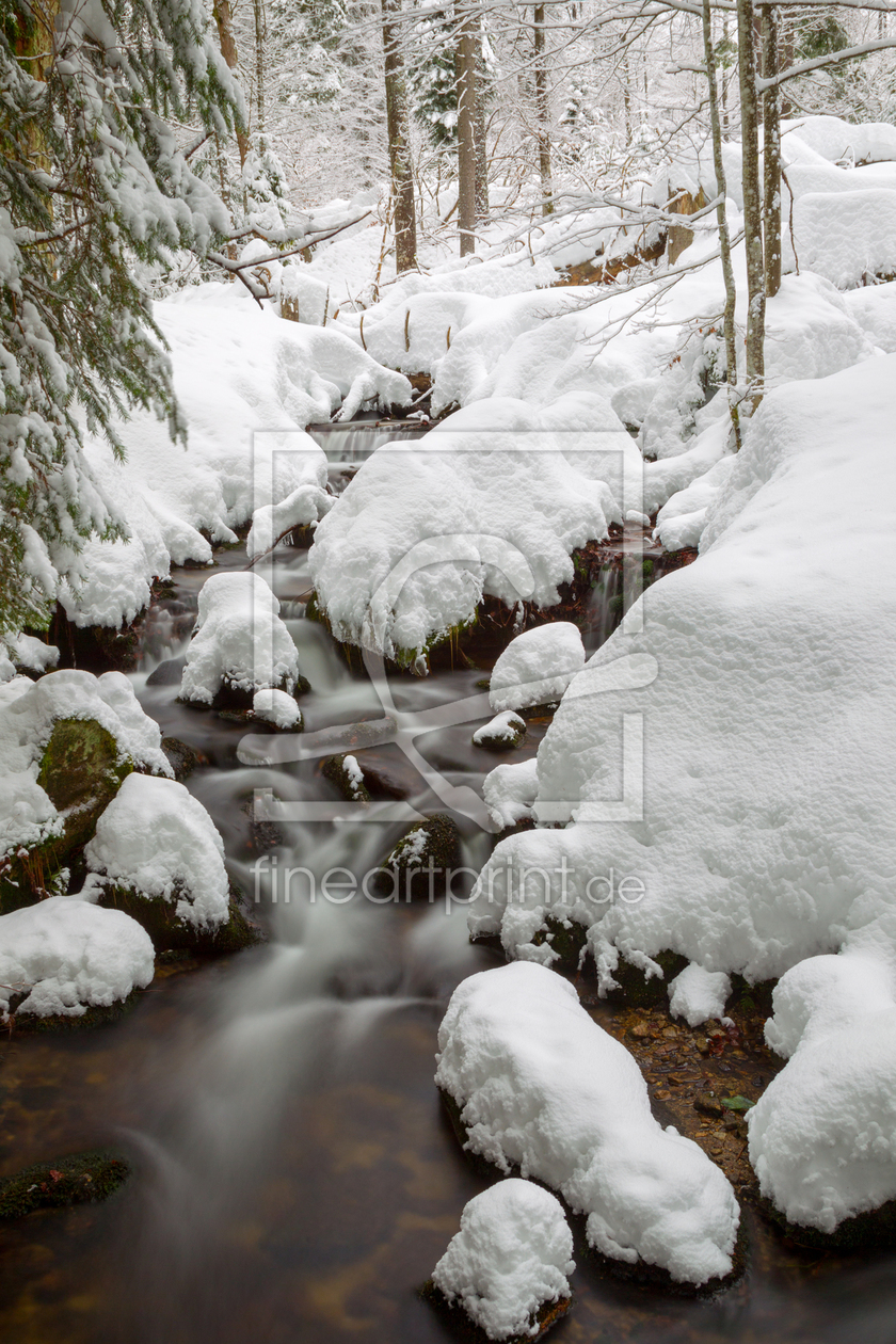 Bild-Nr.: 11973426 Bach im Winter erstellt von DirkR