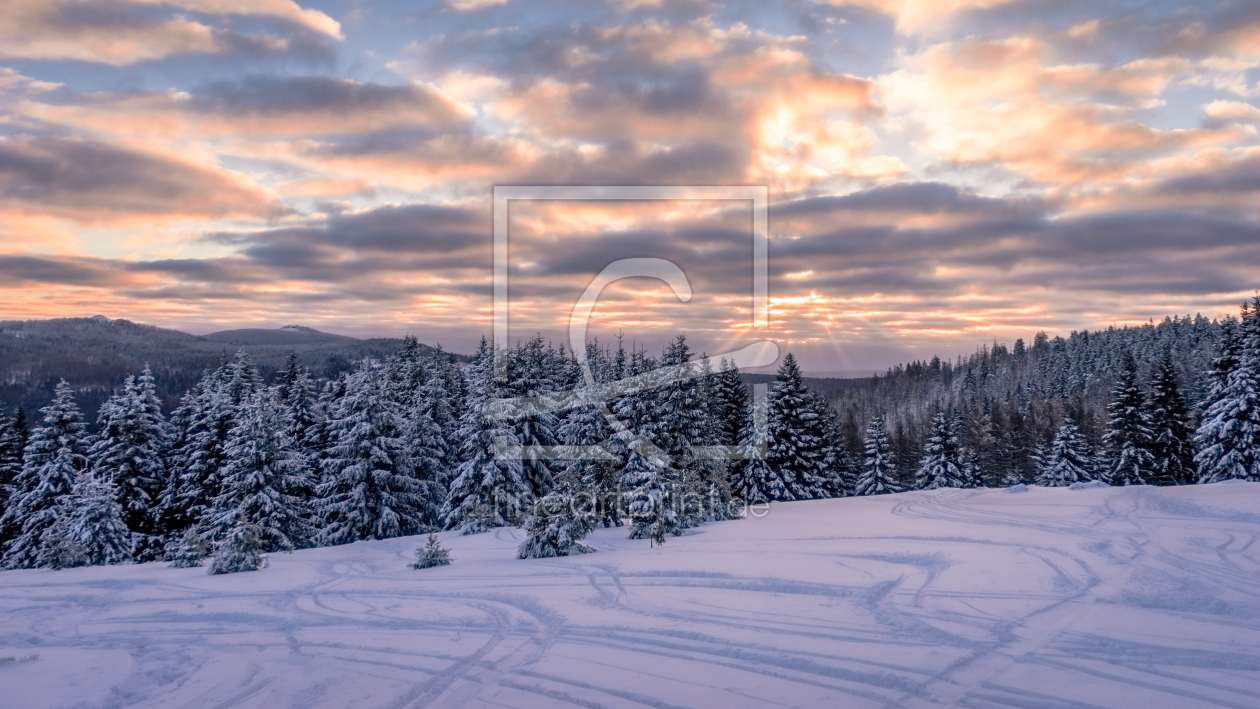 Bild-Nr.: 11973526 Spuren im Schnee erstellt von Steffen Henze