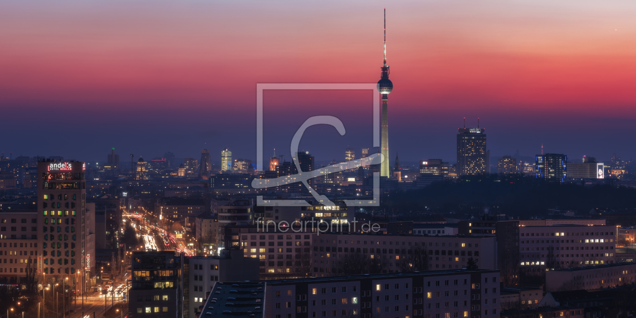 Bild-Nr.: 11975657 Berlin Skyline Winter Panorama erstellt von Jean Claude Castor