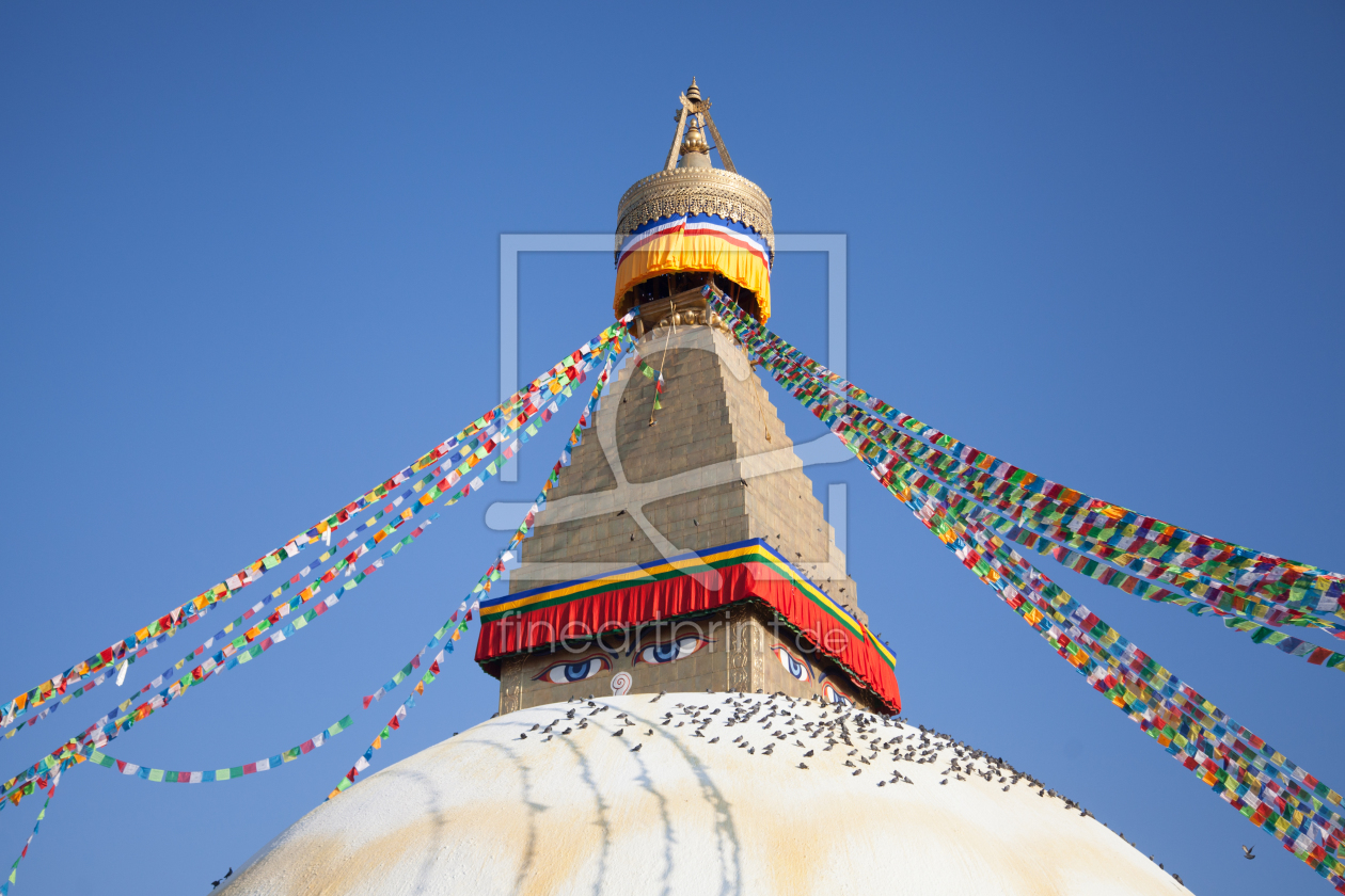 Bild-Nr.: 11977143 Bodnath Stupa in Kathmandu erstellt von janschuler