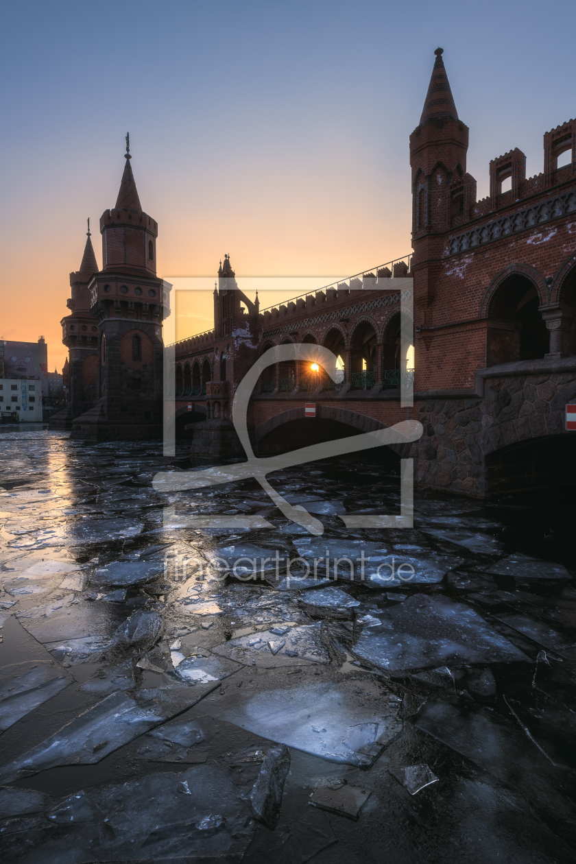 Bild-Nr.: 11977470 Berlin Sonnenuntergang an der Oberbaumbrücke erstellt von Jean Claude Castor