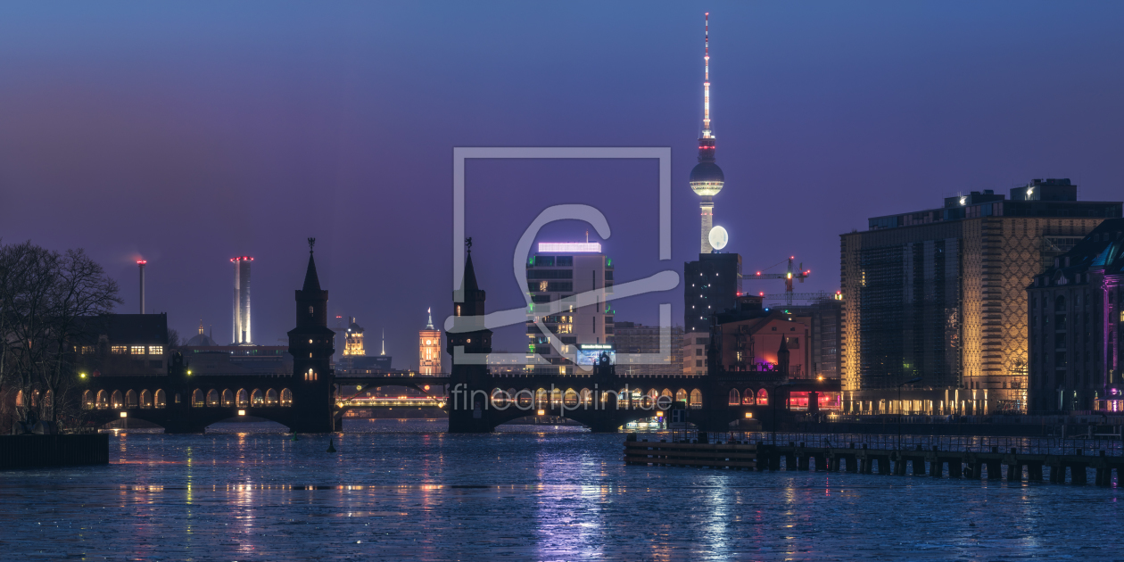 Bild-Nr.: 11977472 Berlin Skyline an der vereisten Spree erstellt von Jean Claude Castor