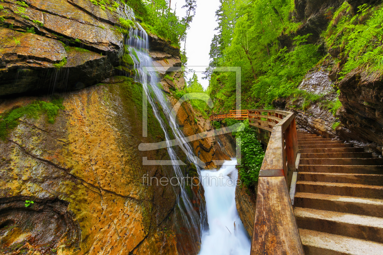 Bild-Nr.: 11977508 Wildbach Klamm Wasserfall erstellt von Thomas Herzog