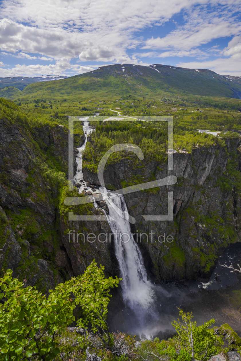 Bild-Nr.: 11977829 Wasserfall Voringsfossen - Norwegen erstellt von KundenNr-160338