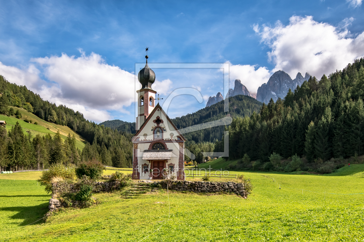 Bild-Nr.: 11978088 Ranuikirche und Geislergruppe Südtirol erstellt von Achim Thomae