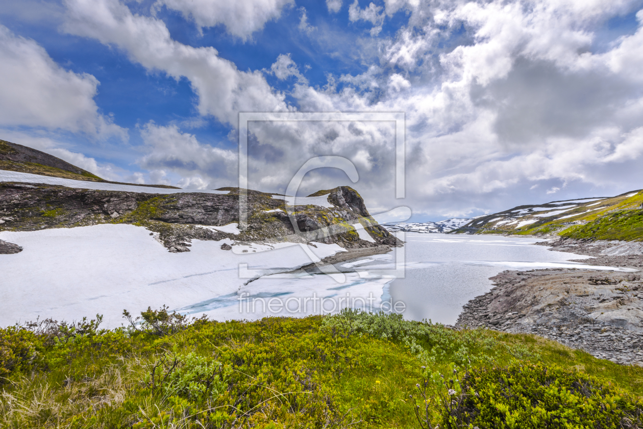 Bild-Nr.: 11978685 Bergsee im Sommer - Norwegen erstellt von KundenNr-160338