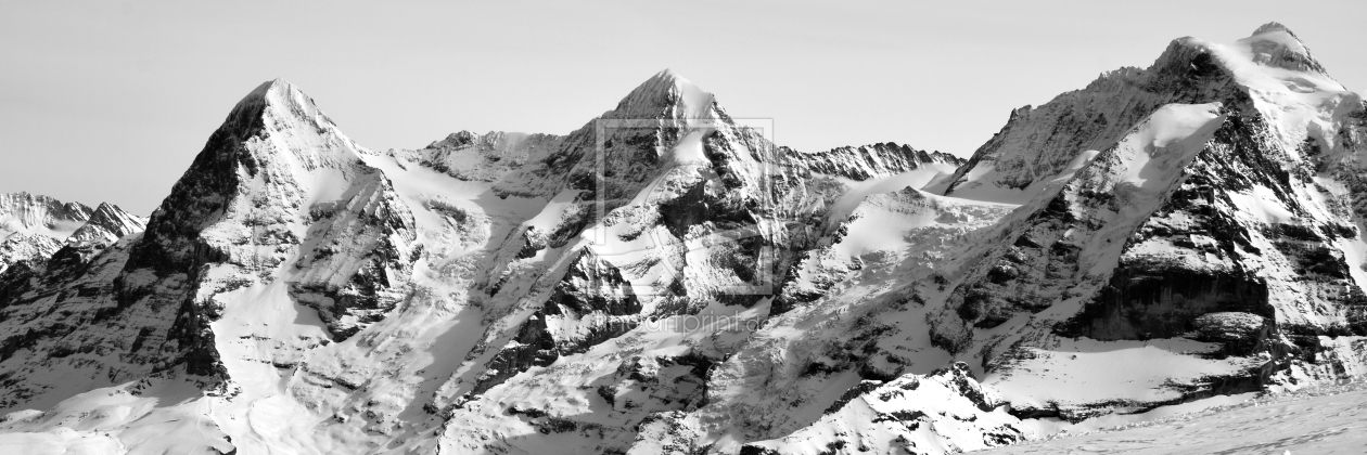Bild-Nr.: 11978776 Eiger Mönch Jungfrau SW erstellt von Bettina Schnittert