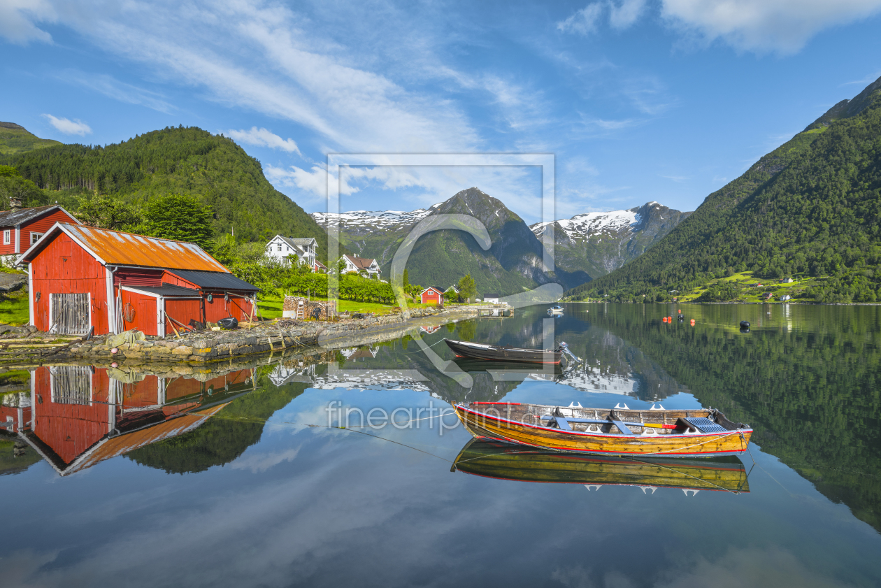 Bild-Nr.: 11978900 Idylle am Fjord - Norwegen erstellt von KundenNr-160338