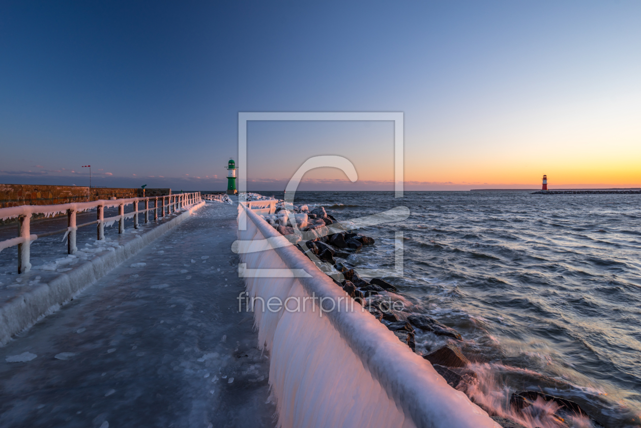 Bild-Nr.: 11979269 Warnemünde im Winter erstellt von FotoDeHRO