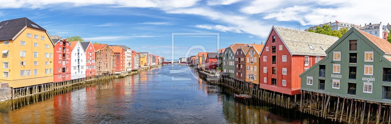 Bild-Nr.: 11980370 Trondheim Panorama erstellt von Nordbilder