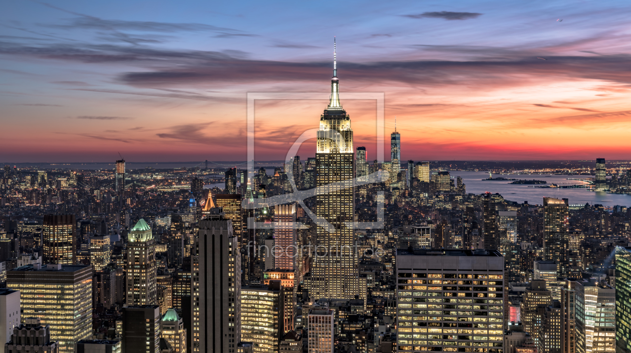 Bild-Nr.: 11981043 New York City Skyline erstellt von Achim Thomae
