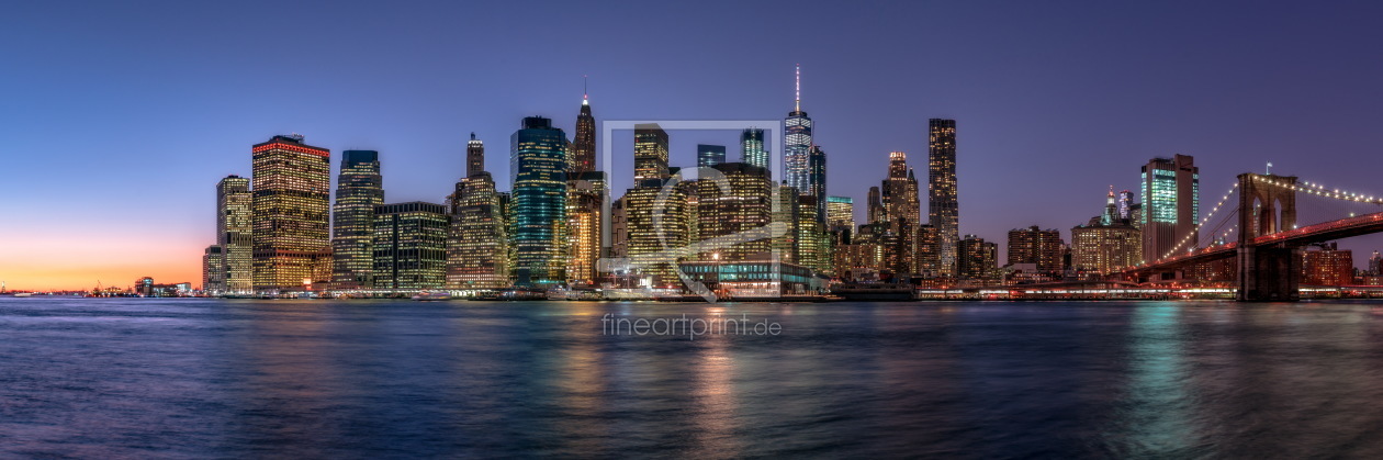 Bild-Nr.: 11981053 New York City Skyline erstellt von Achim Thomae