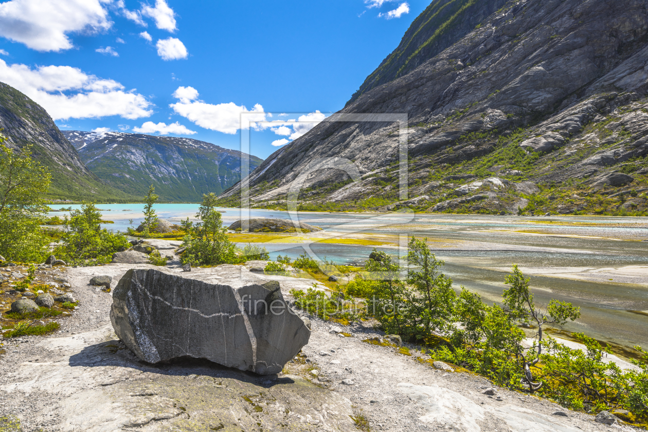 Bild-Nr.: 11981348 Idyllischer Bergsee - Norwegen erstellt von KundenNr-160338