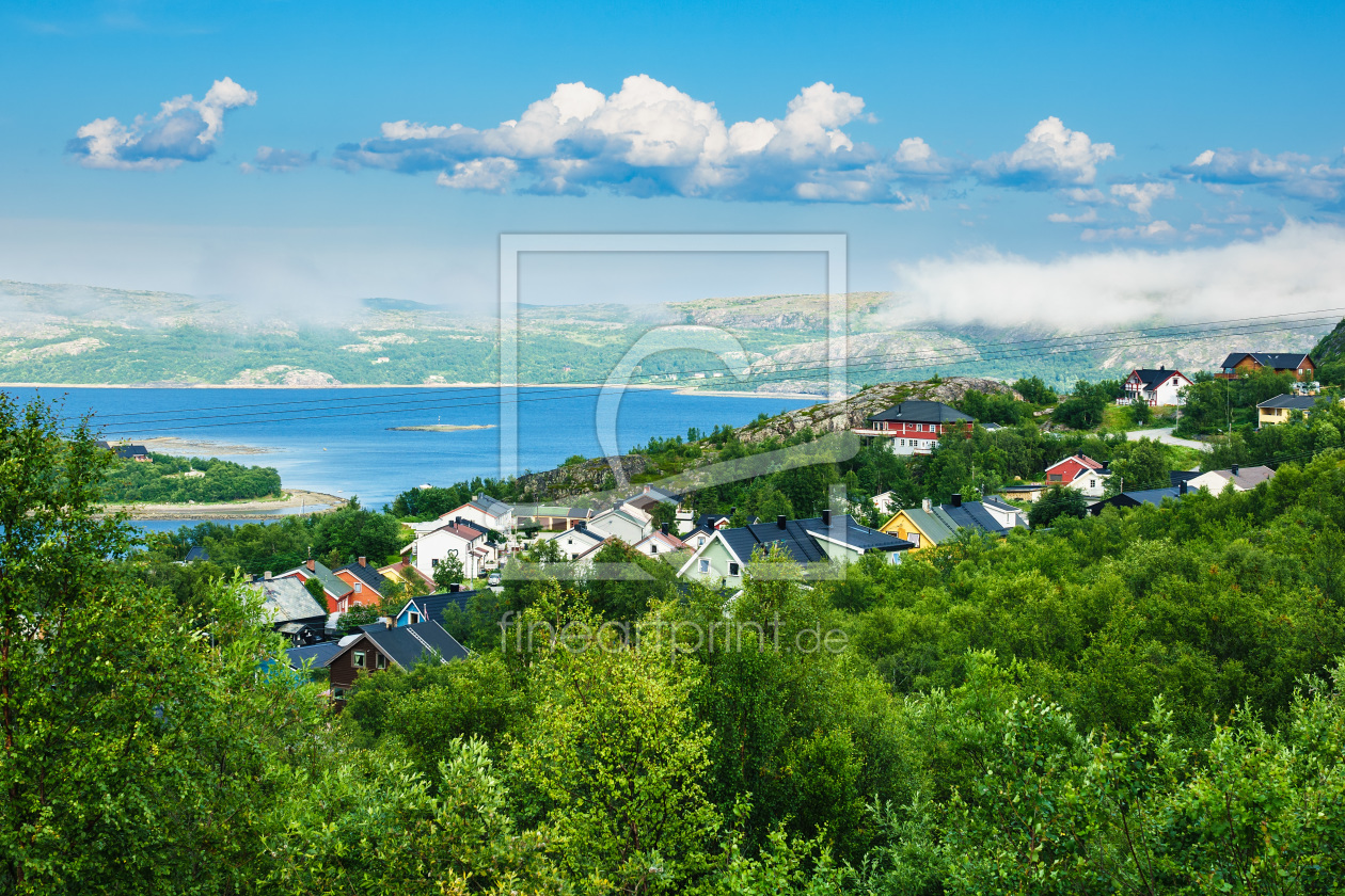 Bild-Nr.: 11982112 Blick auf Kirkenes am Varangerfjord in Norwegen erstellt von Rico Ködder