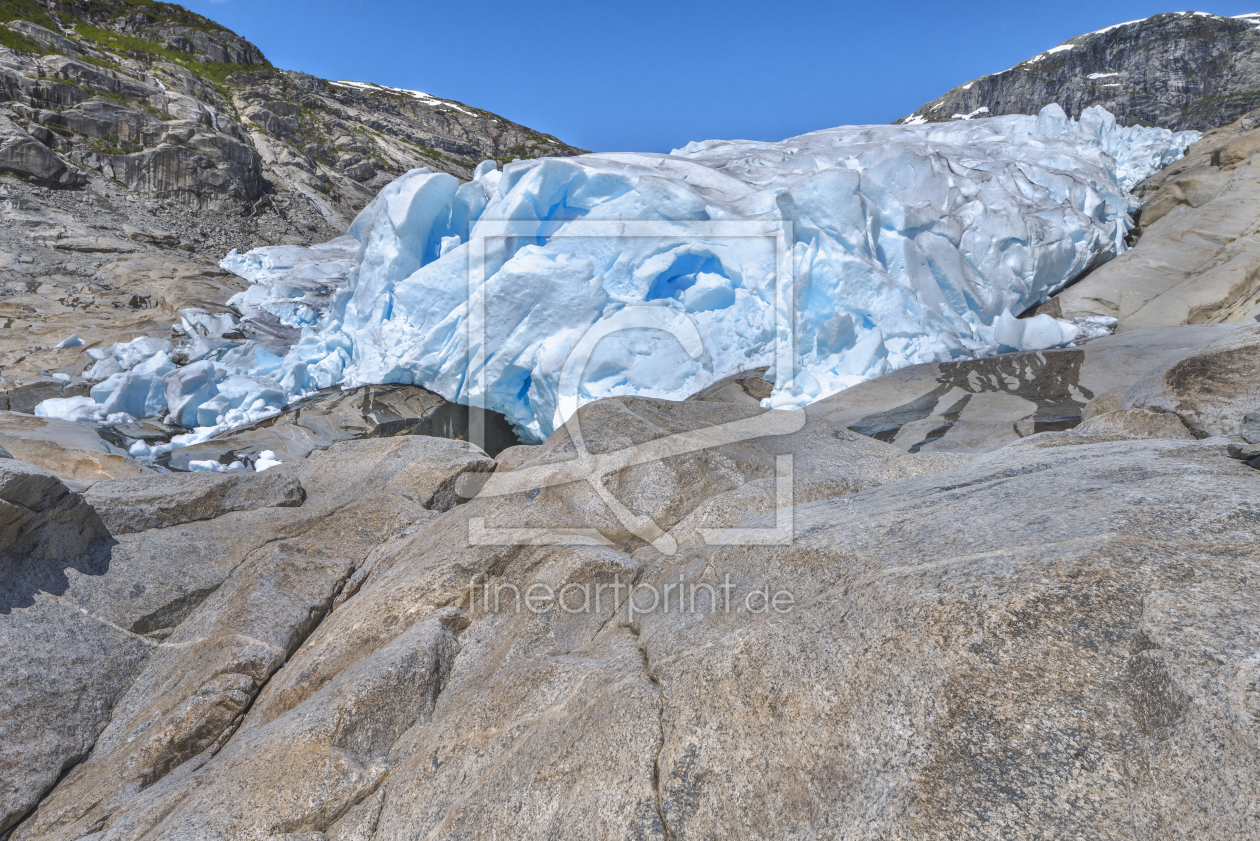 Bild-Nr.: 11982147 Blaues Eis - Norwegen  erstellt von KundenNr-160338