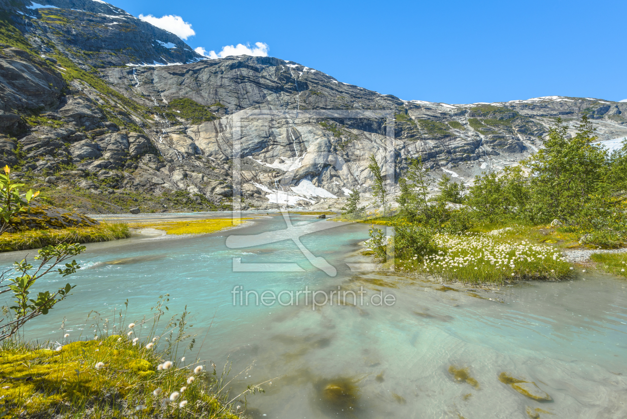 Bild-Nr.: 11982150 Farbenreicher Gletschersee erstellt von KundenNr-160338