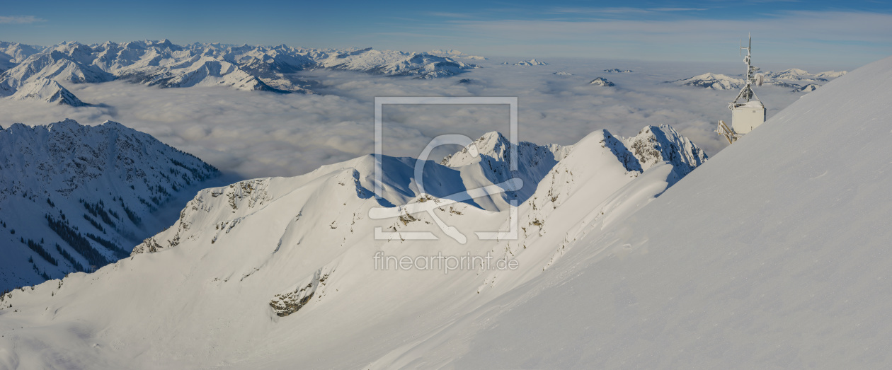 Bild-Nr.: 11982202 Bergpanorama vom Nebelhorn erstellt von Walter G. Allgöwer