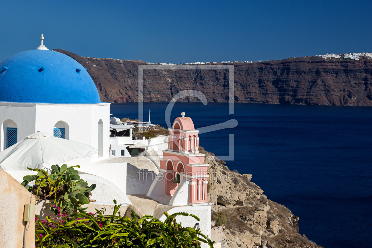 Bild-Nr.: 11982386 Kirche auf Santorini erstellt von Thomas Herzog