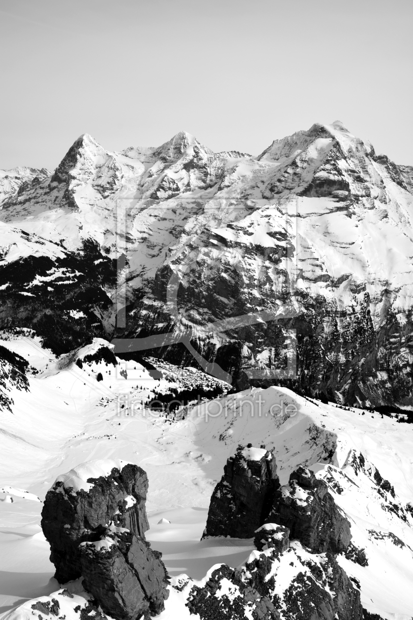 Bild-Nr.: 11982616 Blick auf Eiger Mönch Jungfrau SW erstellt von Bettina Schnittert