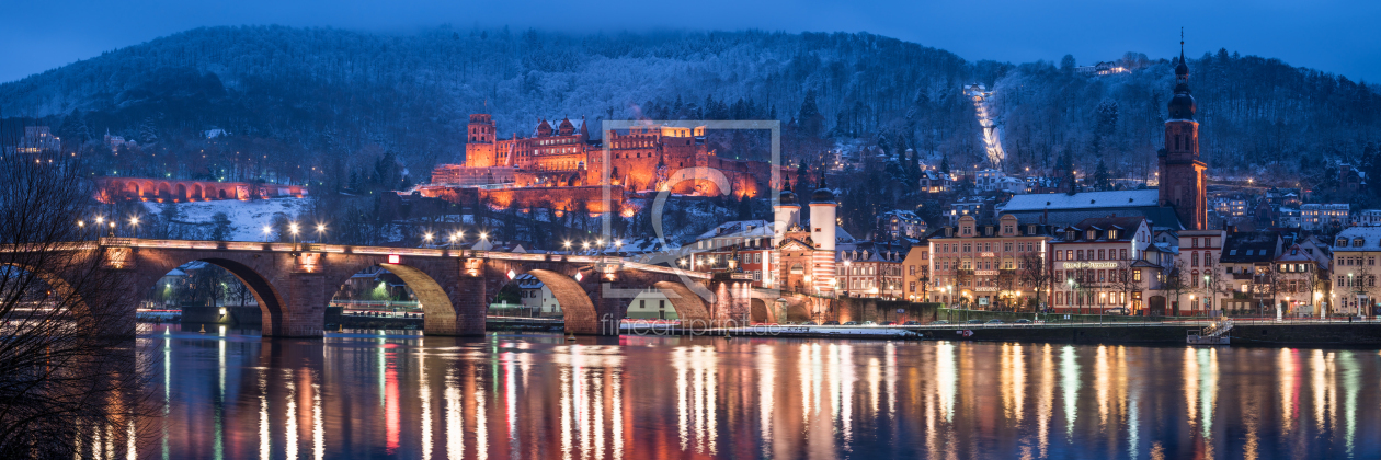 Bild-Nr.: 11983127 Heidelberg Panorama im Winter erstellt von eyetronic