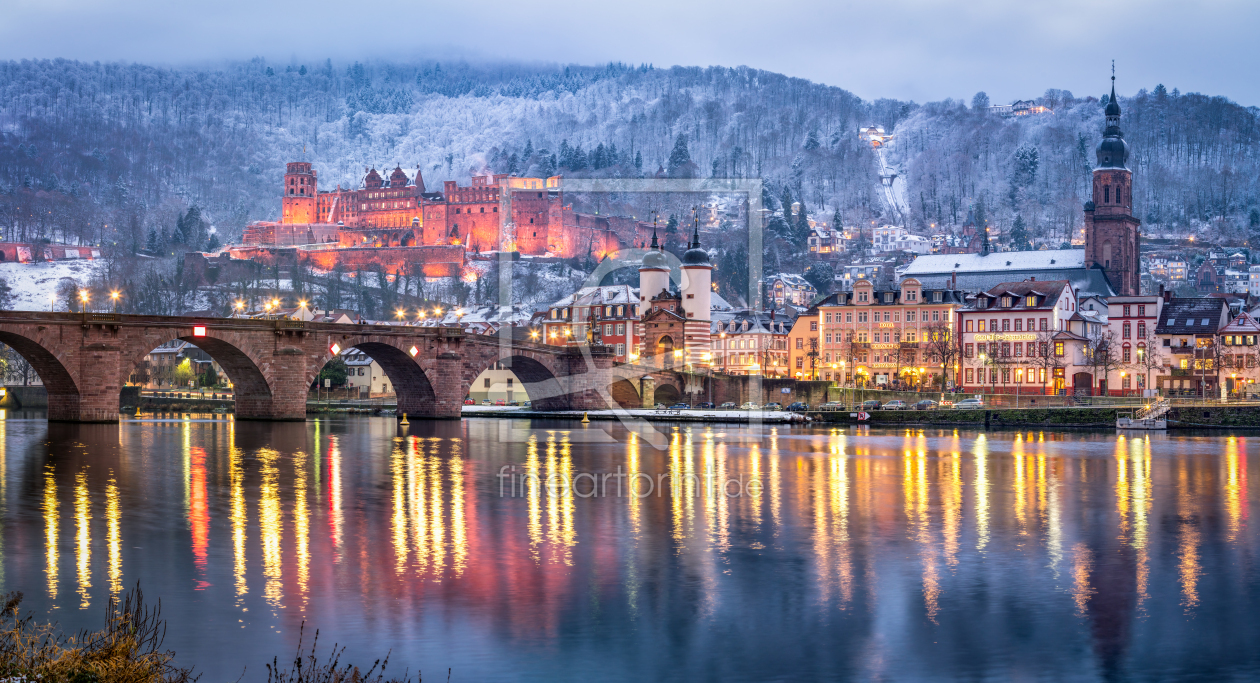 Bild-Nr.: 11983130 Heidelberg im Winter erstellt von eyetronic