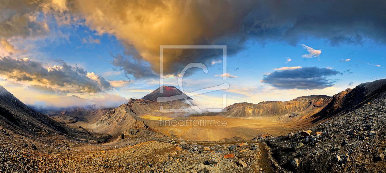 Bild-Nr.: 11983812 Vulkan Mount Ngauruhoe Tongariro Neuseeland erstellt von Michael und Elisabeth Rucker