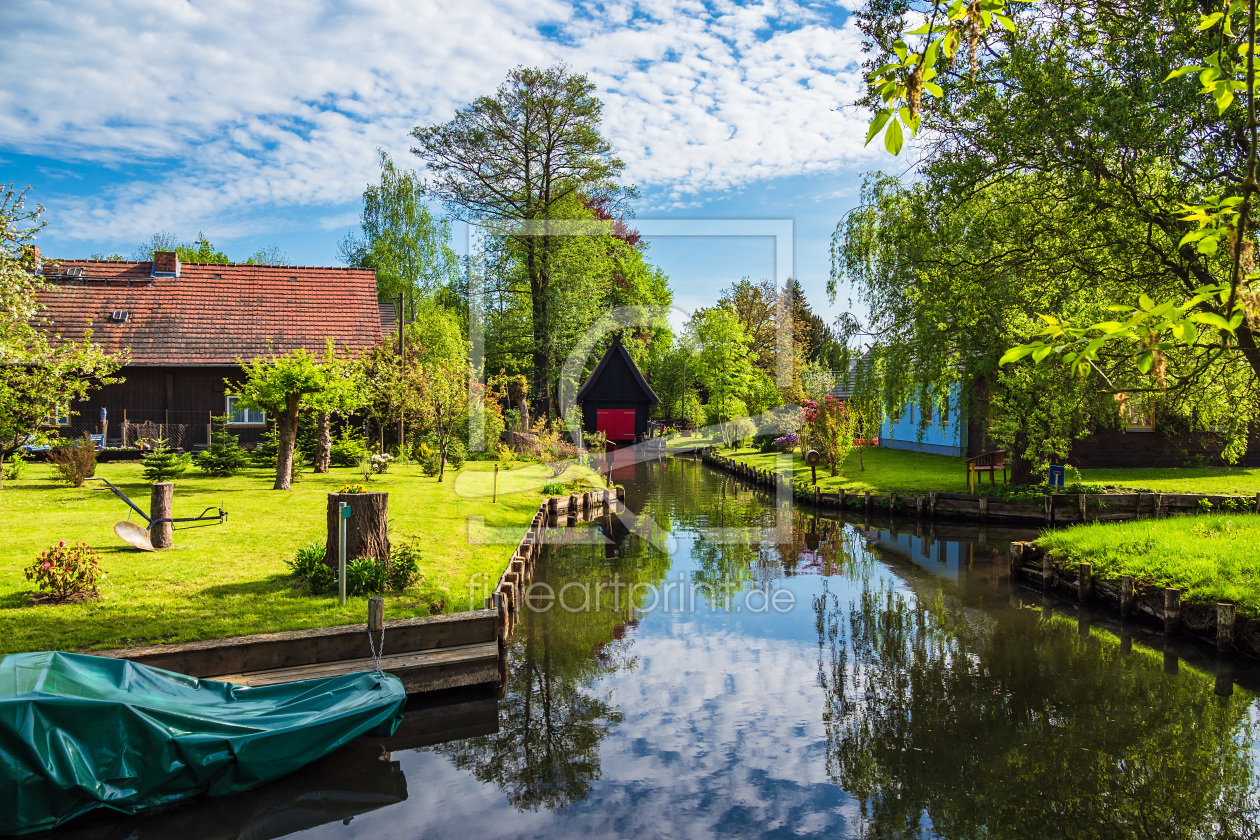 Bild-Nr.: 11986743 Das Dorf Lehde im Spreewald erstellt von Rico Ködder