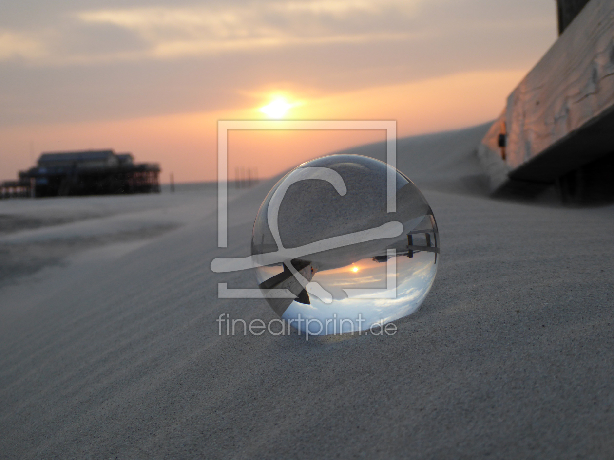Bild-Nr.: 11987569 Glaskugel im Sand erstellt von Sonne67