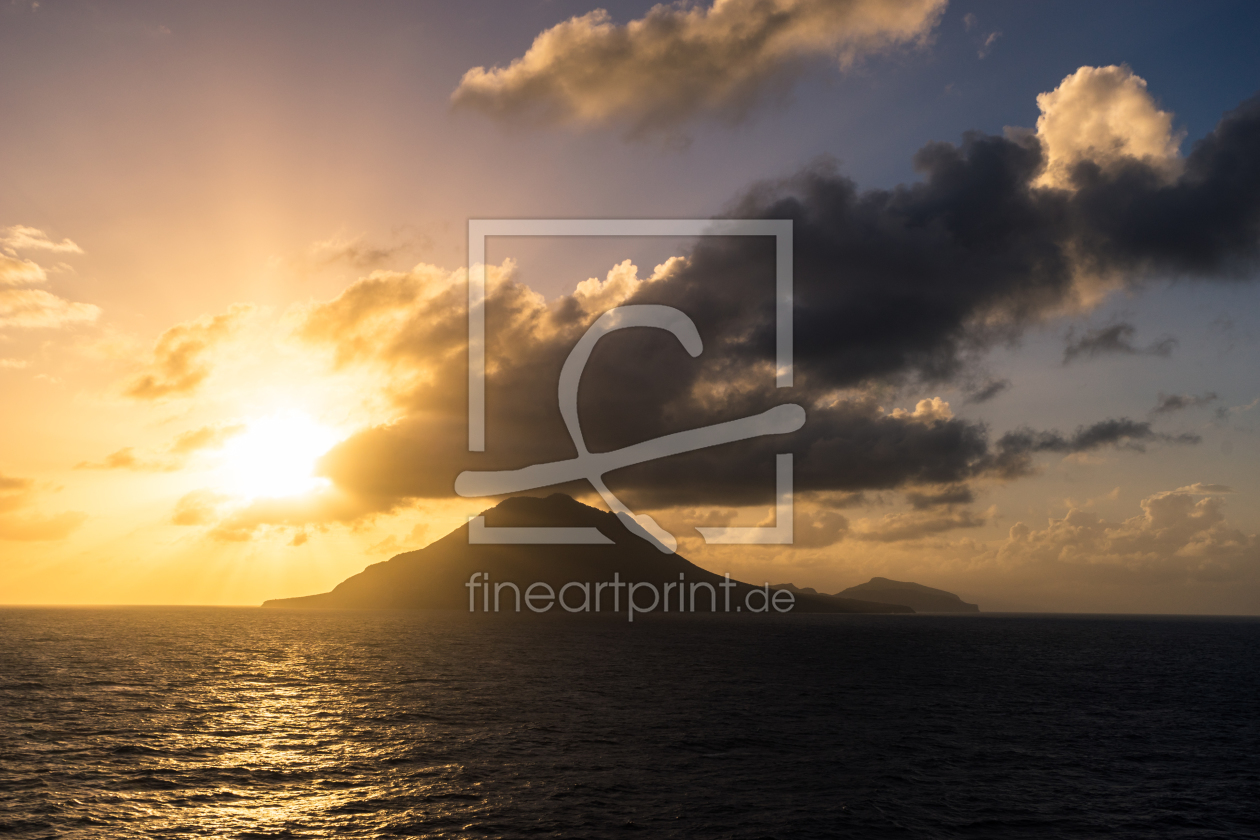 Bild-Nr.: 11987730 Sonnenuntergang in der Karibik erstellt von Steffen Henze