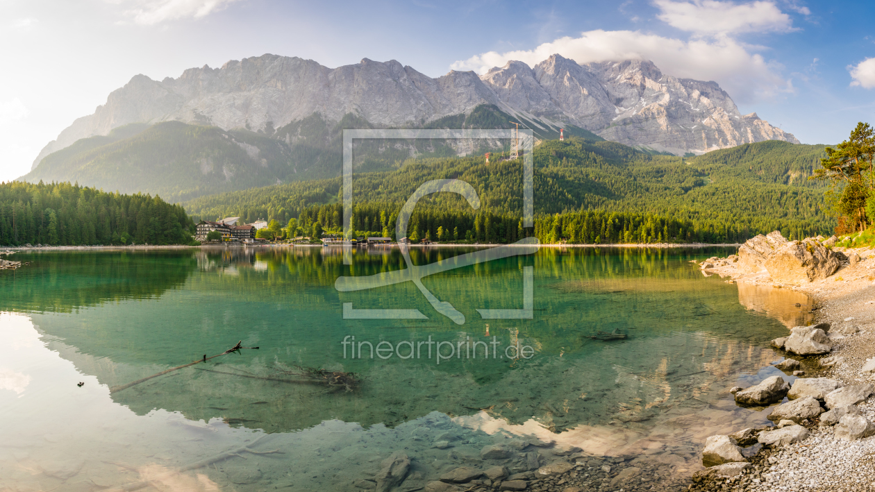 Bild-Nr.: 11987741 Eibsee Panorama mit Zugspitze erstellt von Martin Wasilewski