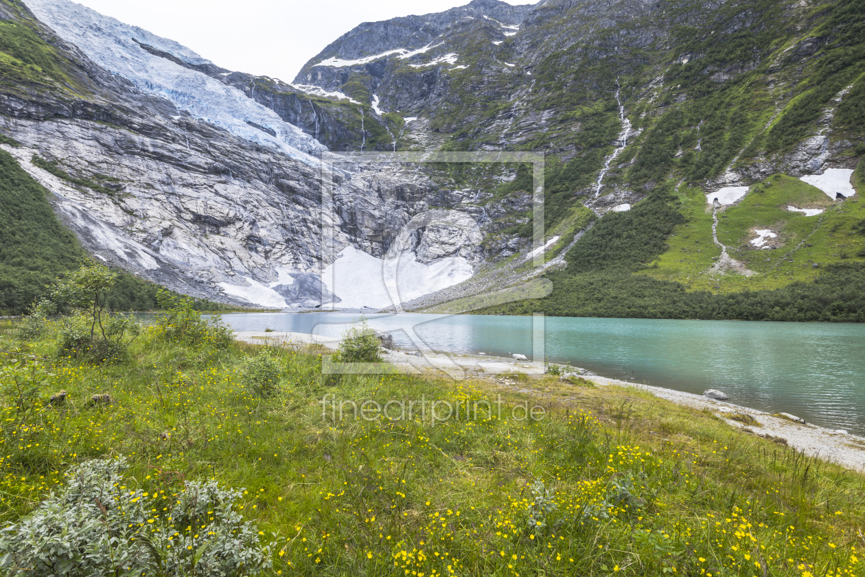 Bild-Nr.: 11987899 Gletschersee in Norwegen erstellt von KundenNr-160338