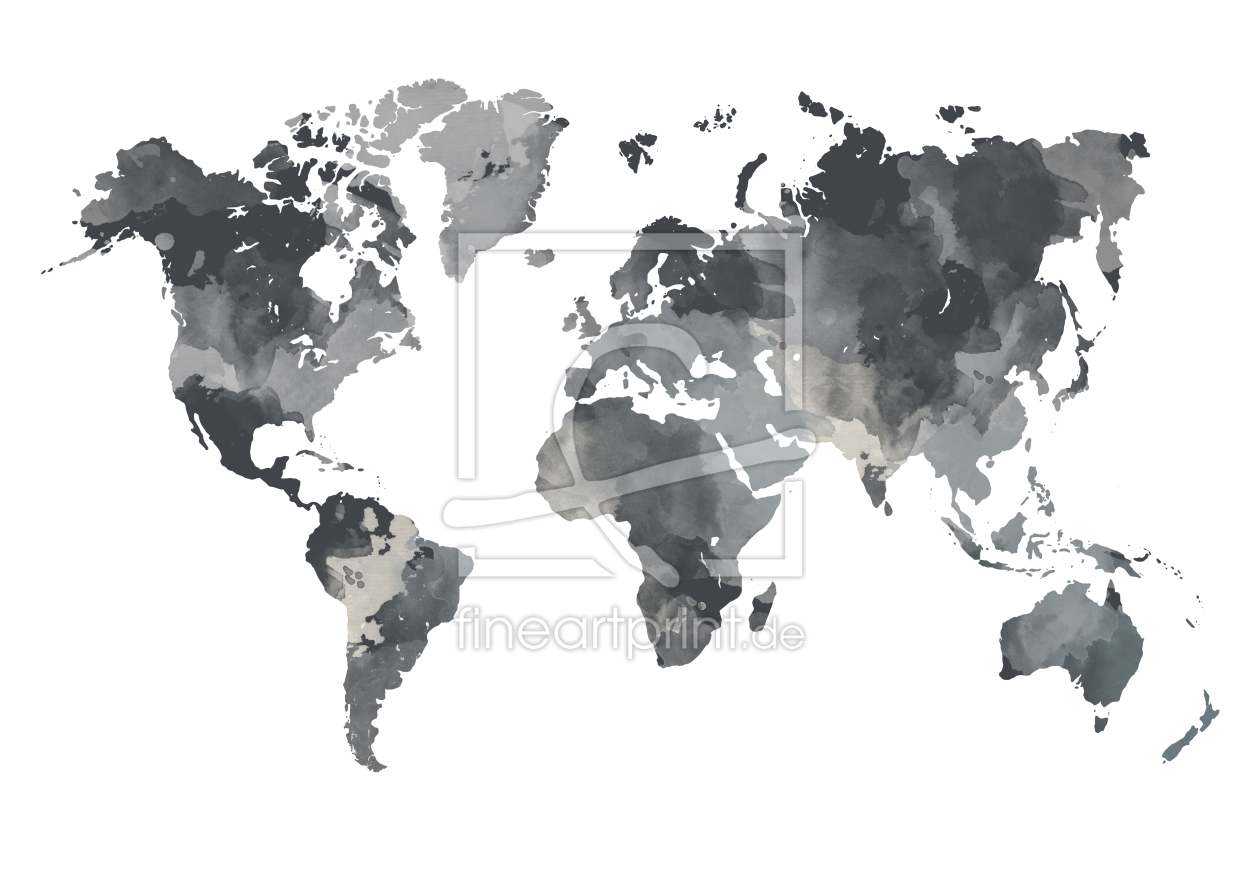 Bild-Nr.: 11988729 World Map erstellt von Astrid Rieger