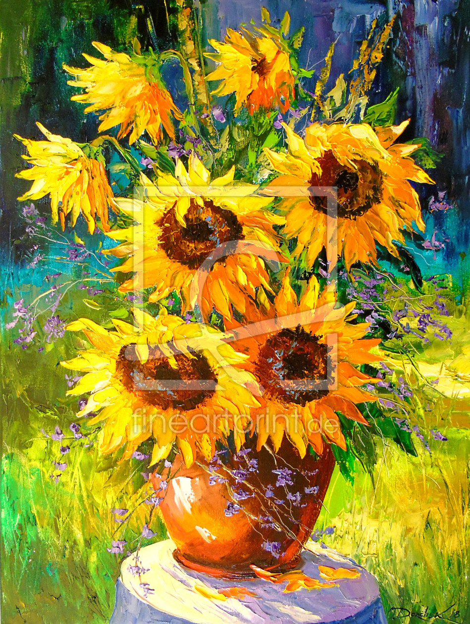 Bild-Nr.: 11989211 A bouquet of sunflowers erstellt von olha darchuk
