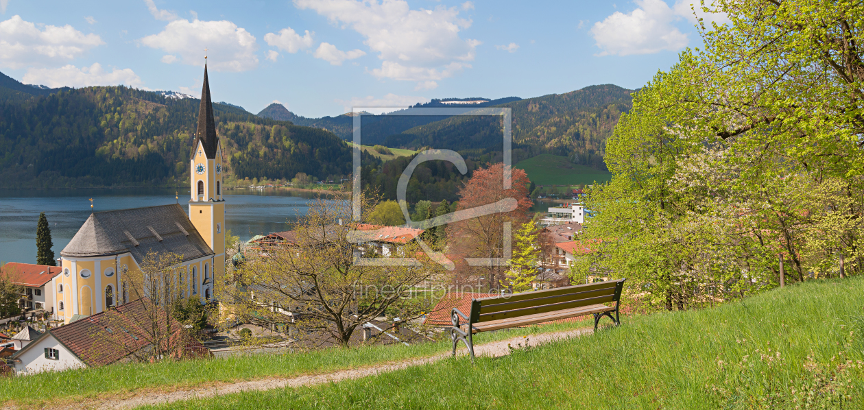 Bild-Nr.: 11991244 Schlierseeblick vom Weinberg im Frühling erstellt von SusaZoom