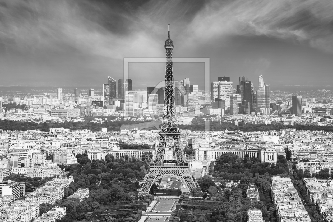 Bild-Nr.: 11991950 Blick von Aussichtsplattform des Tour Montparnasse erstellt von Melanie Viola