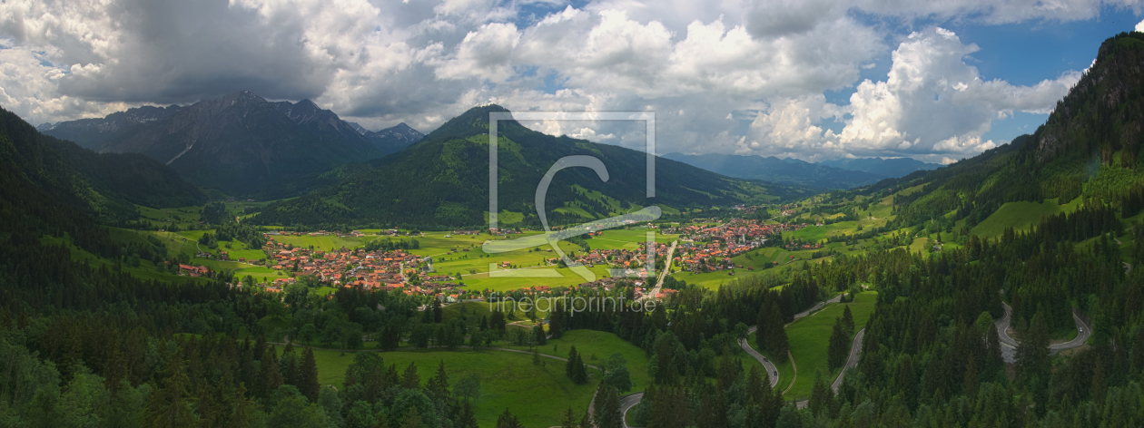 Bild-Nr.: 11993025 Allgäu Oberjoch Panorama erstellt von Steffen Gierok