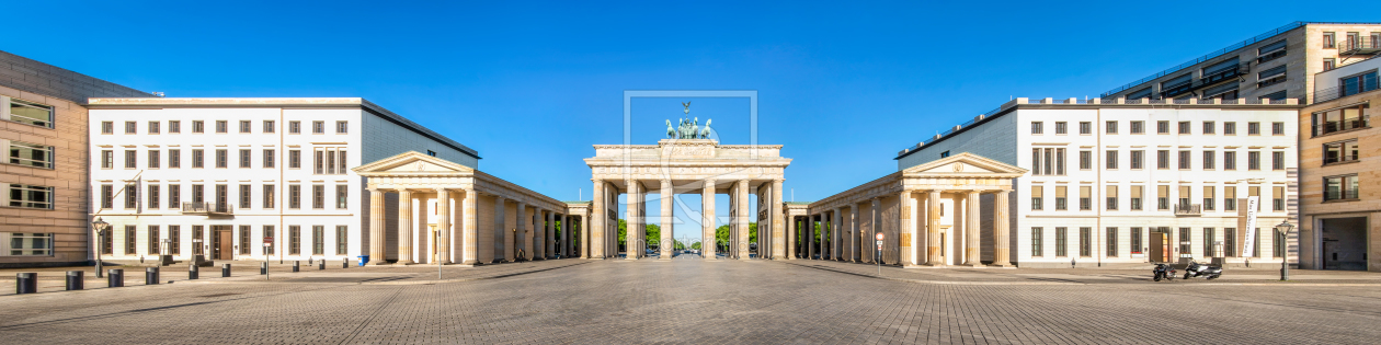 Bild-Nr.: 11994723 Das Brandenburger Tor am Pariser Platz in Berlin erstellt von eyetronic