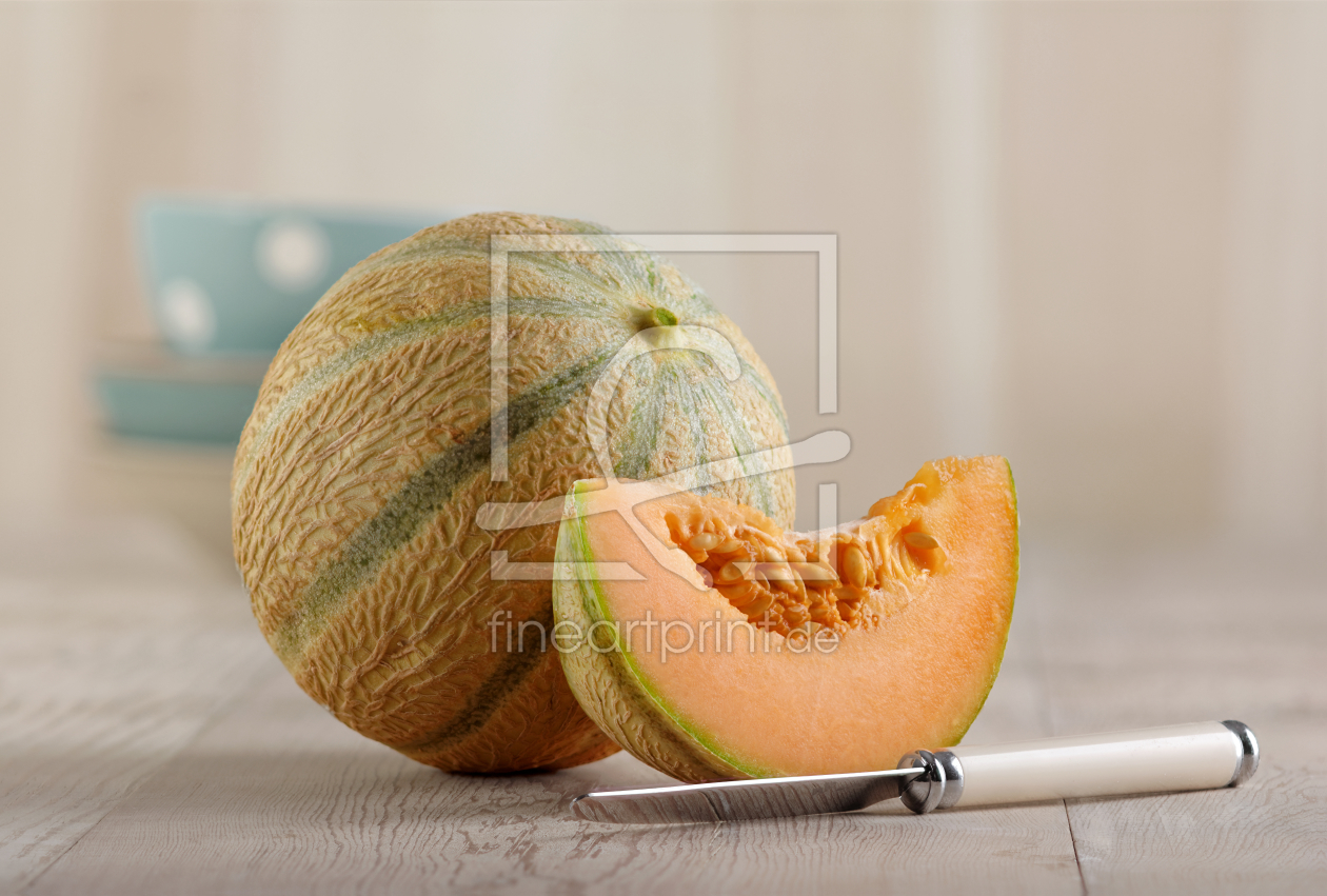 Bild-Nr.: 11995970 Charentais Melone erstellt von Rolf Eschbach