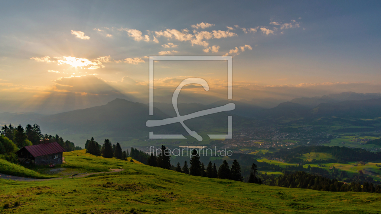 Bild-Nr.: 11997326 Sonnenaufgang in den Allgäuer Alpen erstellt von mindscapephotos