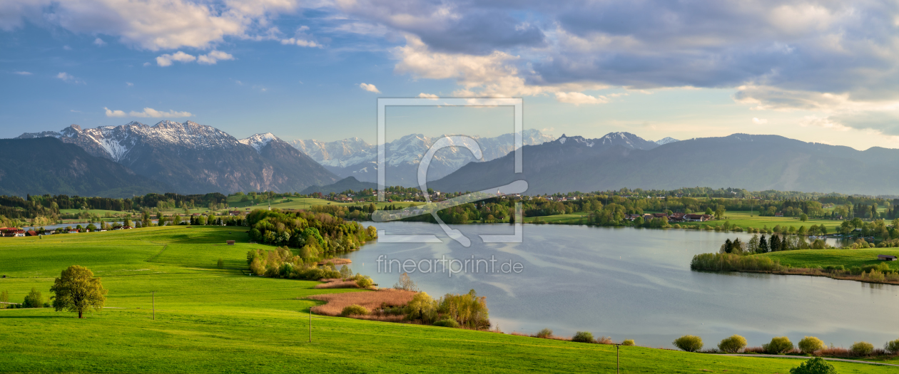 Bild-Nr.: 11997510 Bayerisches Alpenpanorama erstellt von Achim Thomae