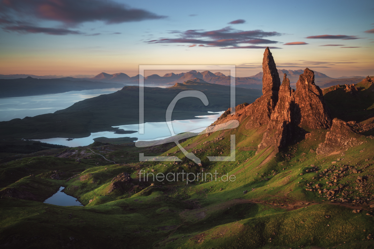 Bild-Nr.: 11997541 Isle of Skye Old Man of Storr zum Sonnenaufgang erstellt von Jean Claude Castor