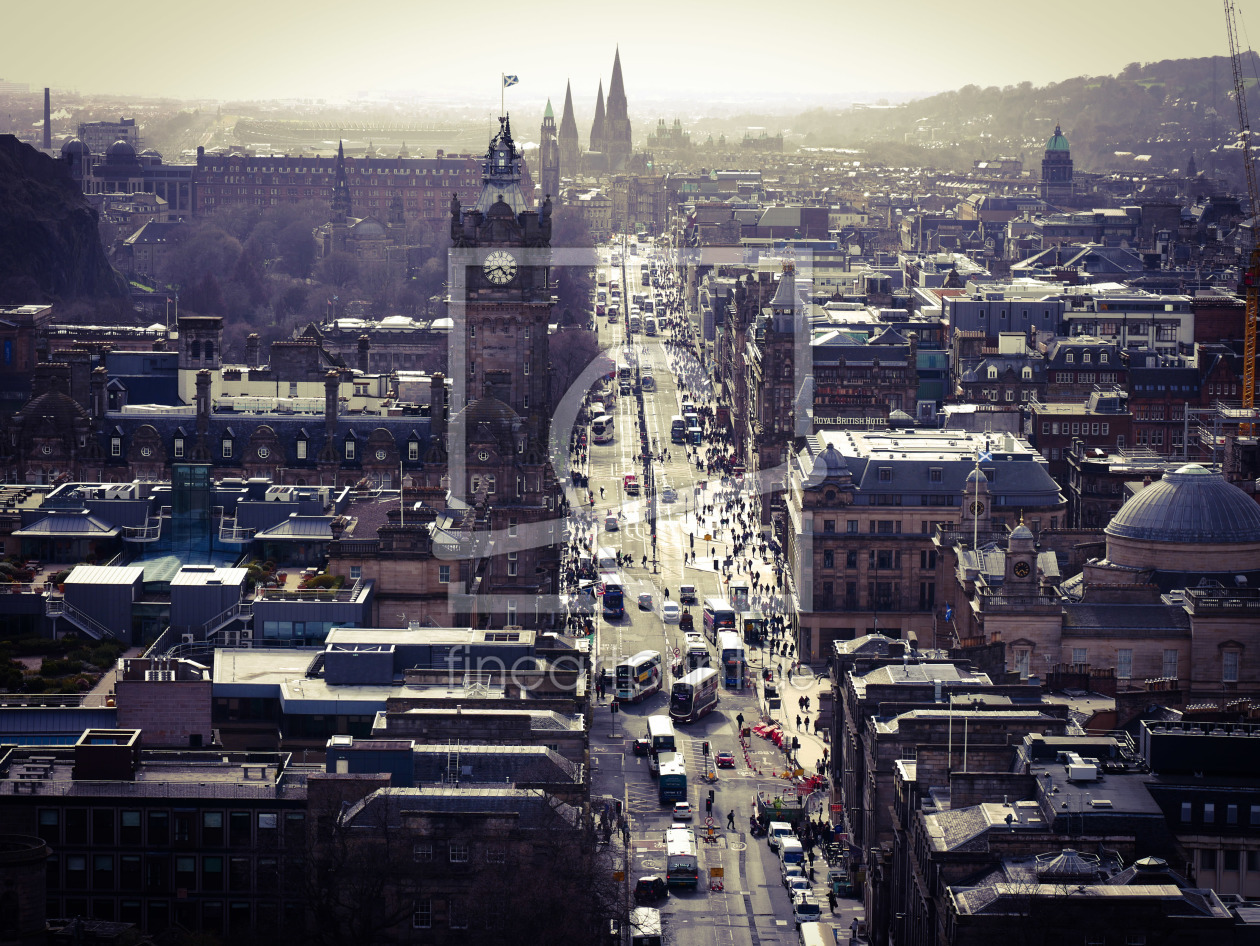 Bild-Nr.: 11997798 Stadtbild von Edinburgh erstellt von aCtiOn