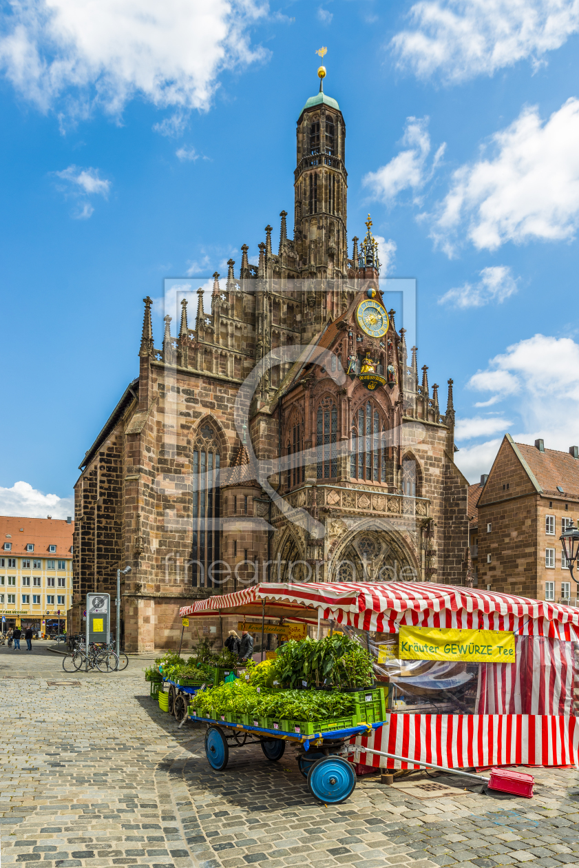 Bild-Nr.: 11998082 Markt und Frauenkirche Nürnberg 00 erstellt von Erhard Hess