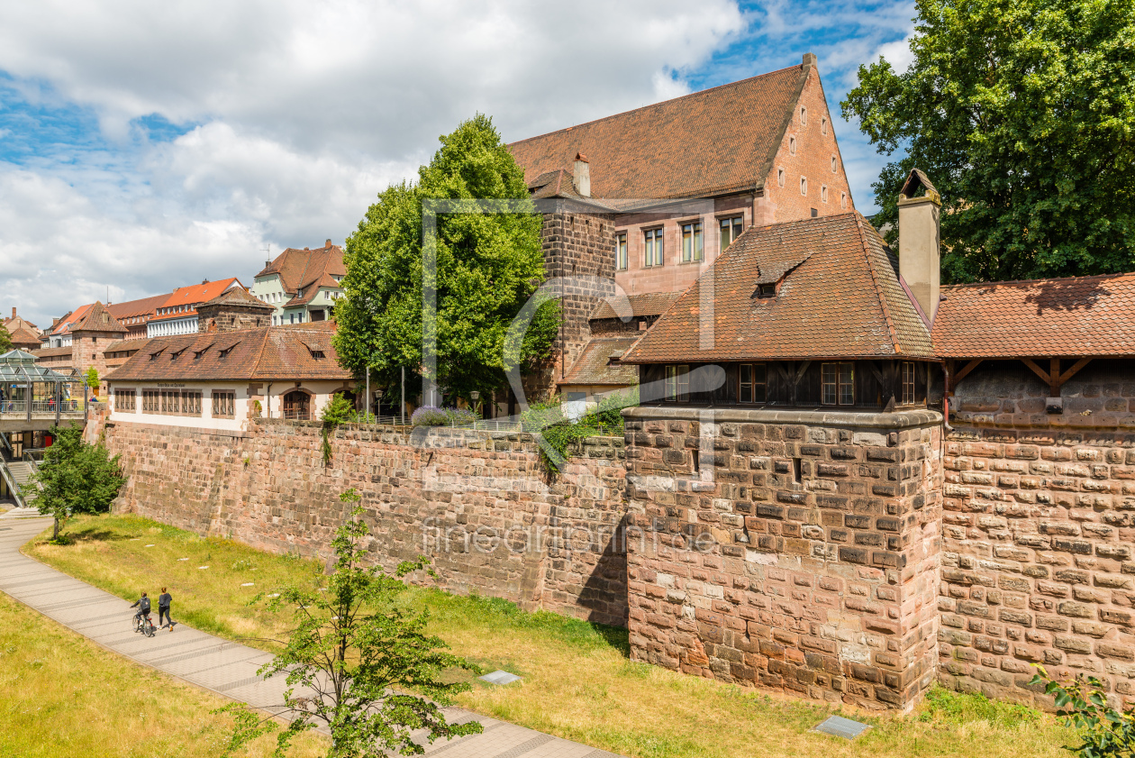 Bild-Nr.: 11998909 Stadtmauer Nürnberg 77 erstellt von Erhard Hess