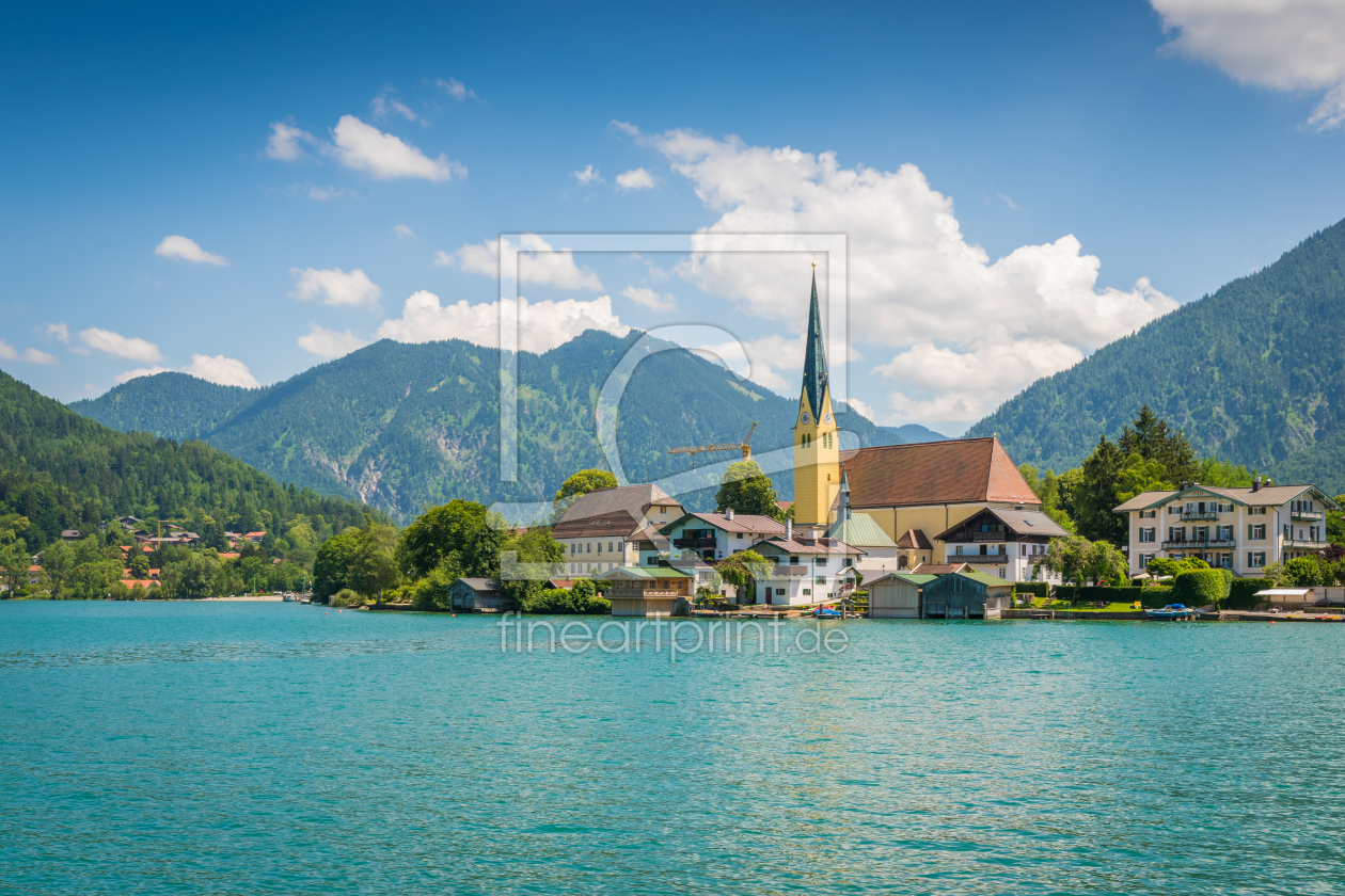 Bild-Nr.: 11999506 Sommertag am Tegernsee erstellt von Martin Martin Wasilewski
