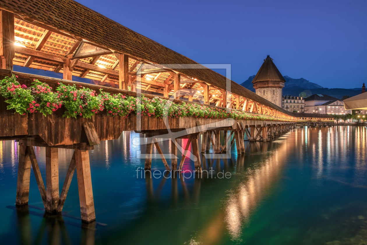 Bild-Nr.: 11999670 Kapellbrücke Luzern erstellt von Achim Thomae