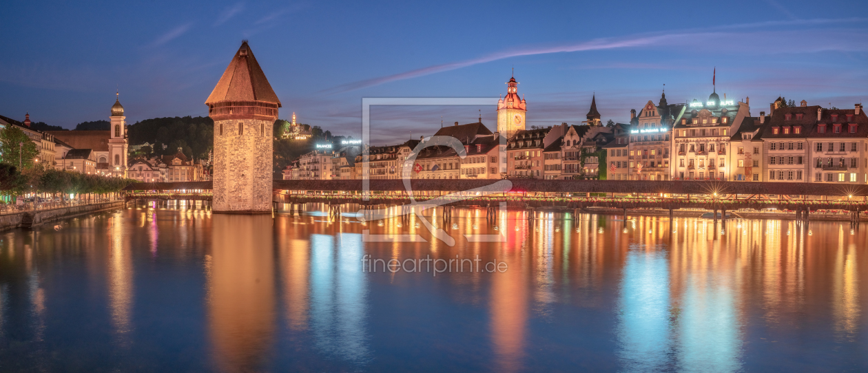 Bild-Nr.: 11999847 Abendstimmung in Luzern erstellt von Achim Thomae