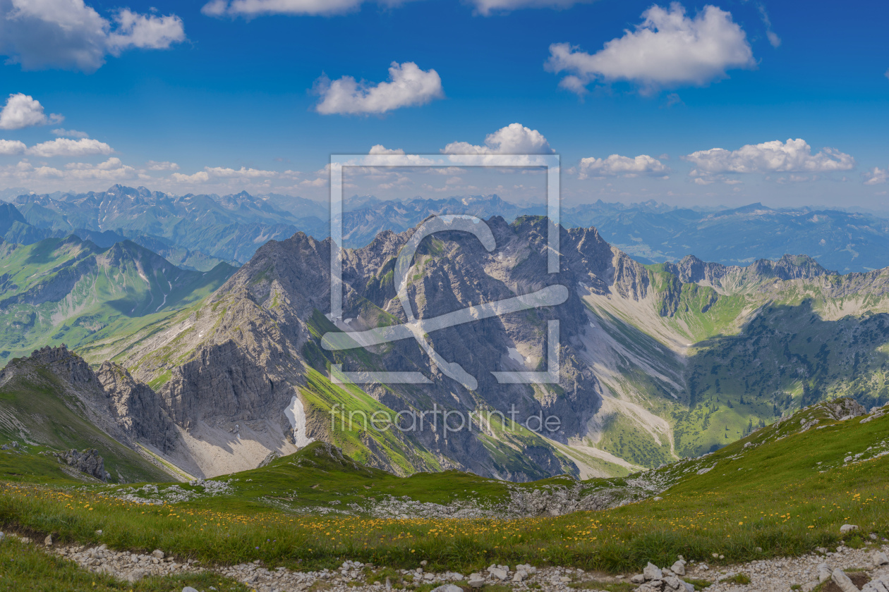 Bild-Nr.: 11999860 Nebelhorn im Allgäu erstellt von Walter G. Allgöwer