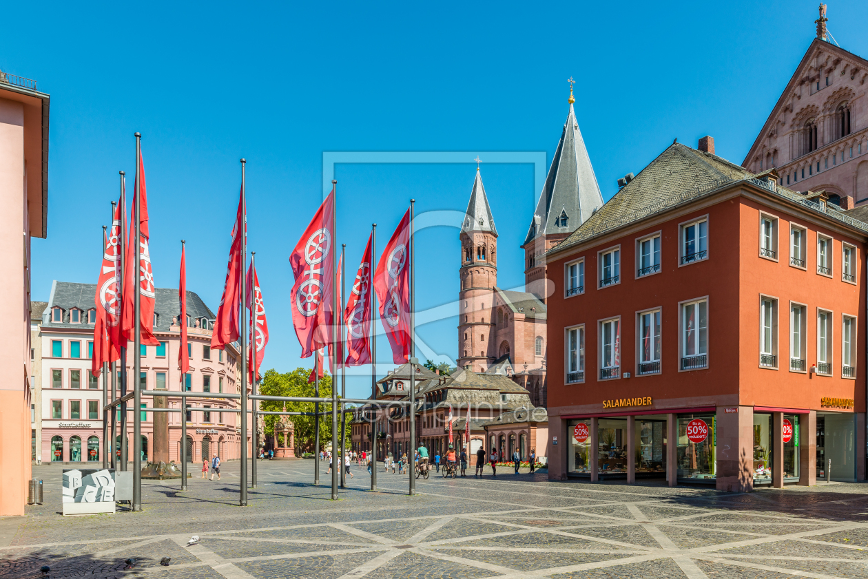 Bild-Nr.: 12000131 Marktplatz Mainz 34 erstellt von Erhard Hess