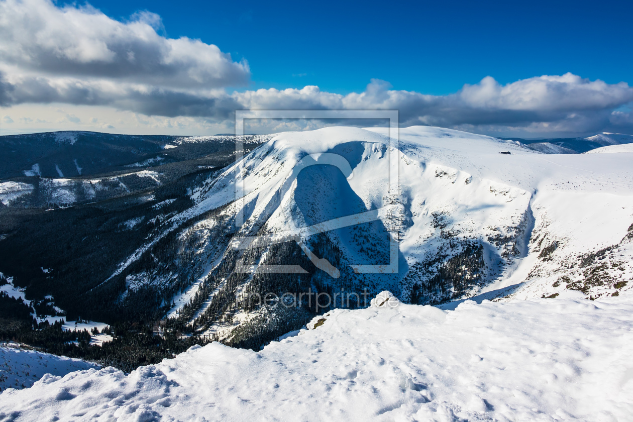Bild-Nr.: 12000341 Blick von der Schneekoppe im Riesengebirge erstellt von Rico Ködder